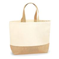 Shopper canvas/juta